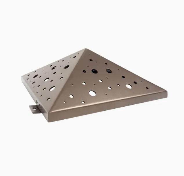 Aluminum 3 D wall panels6