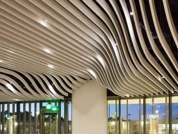 Aluminju Wave Baffle Ceiling